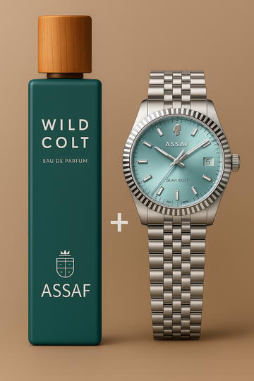 Combo Deal – Wild Colt (200ml) + Assaf Watch وايلد كولت (200 مل) + ساعة أساف