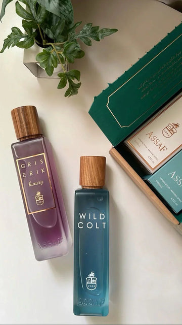 Assaf Perfume Duo – Wild Colt & Gris Erik | 200ml Each | EDP - وايلد كولت وغريس إريك – مجموعة أو دو برفيوم