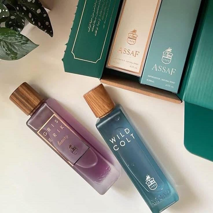Assaf Perfume Duo – Wild Colt & Gris Erik | 200ml Each | EDP - وايلد كولت وغريس إريك – مجموعة أو دو برفيوم