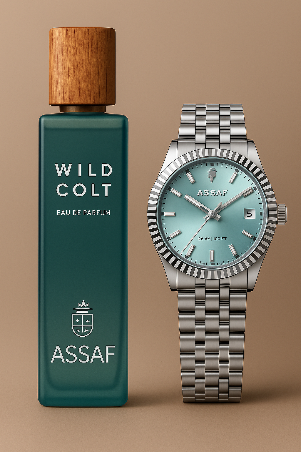 Combo Deal – Wild Colt (200ml) + Assaf Watch وايلد كولت (200 مل) + ساعة أساف